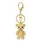 Wrapables Crystal Bling Keychain, Keyring Purse Handbag Pendant Charm, Teddy Bear